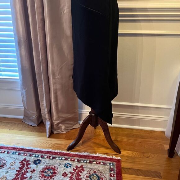 $875 NWOT Dion Lee Bonded Crepe Bustier Asymmetrical Hem Dress in‎ Black Size 6 - Picture 13 of 16